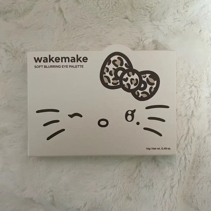 [BUNJANG] WAKEMAKE Classy Nude Blurring Garu Kitty Soft Blurring Eye Palette 