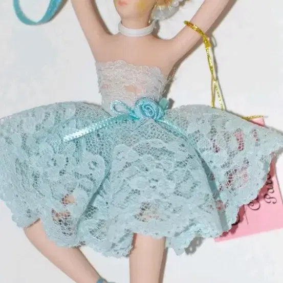 [BUNJANG] Ballerina Doll Pink Lace Dress Ornament / 발레리나 인형 연핑크 레이스 드레스 오너먼트