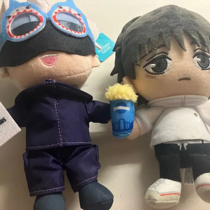 [BUNJANG] Jujutsu Kaisen Satoru Gojo &amp; Yuta Okkotsu Plush Dolls / 주술회전 고죠 사토루 옷코츠 유타 누이 판매합니다