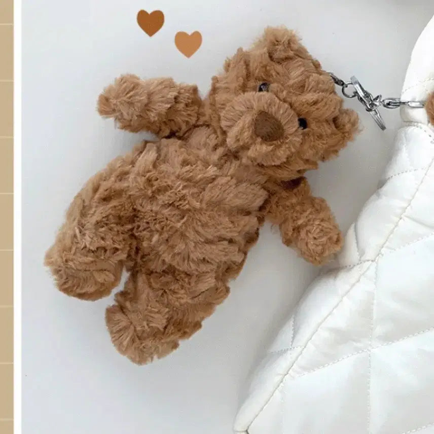 [BUNJANG] Teddy Bear Keychain / 테디베어 키링