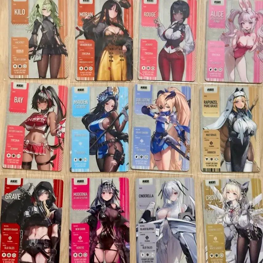 [BUNJANG] Nikke Metallic Card Bundle Set / 니케 메탈릭 카드 일괄판매