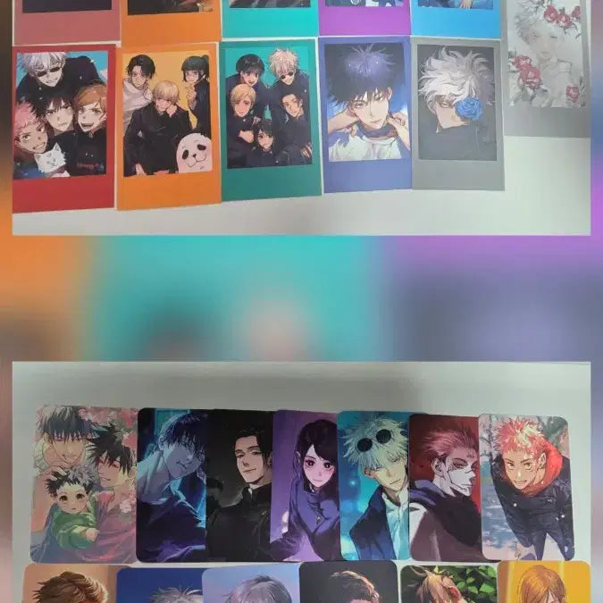 [BUNJANG] Jujutsu Kaisen Unofficial Photocard &amp; Polaroid Bundle Set / 주술회전 비공굿 포카 폴라 일괄양도