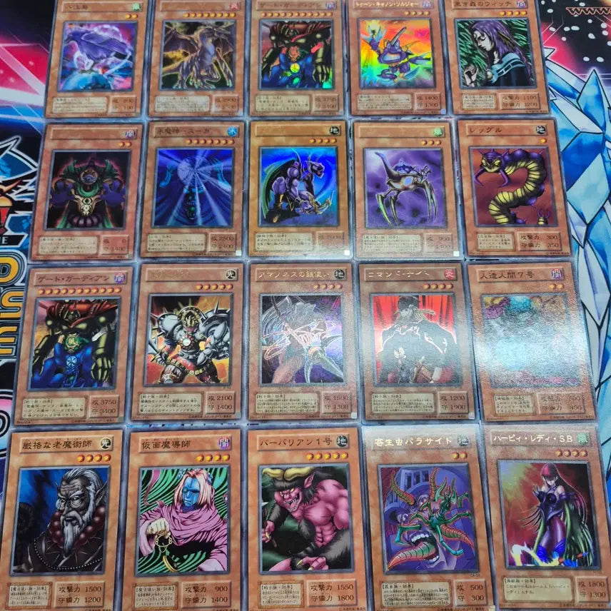 [BUNJANG] Yu-Gi-Oh! Japanese 1st &amp; 2nd Edition Monster Card Set / 유희왕 일본판 1기 2기 몬스터 카드 세트