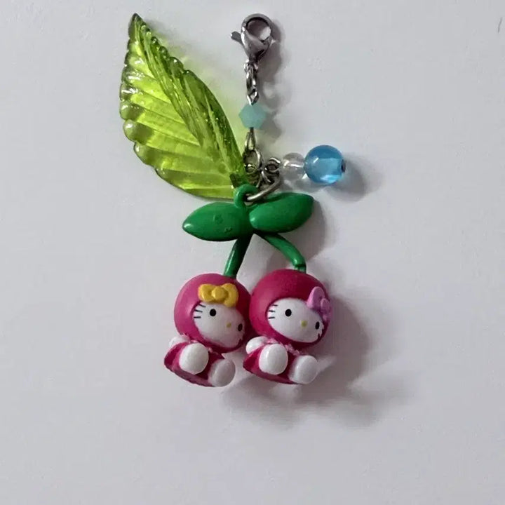 [BUNJANG] Sanrio Hello Kitty Vintage Kitty Strap Charm / 체리키티 고전키티 키티스트랩 키티키링