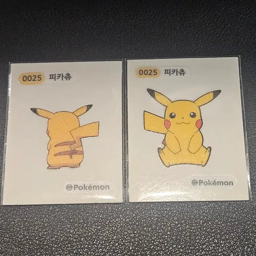 [BUNJANG] Pokemon Stickers 1st Gen Pikachu (0025) / 포켓몬 띠부띠부씰 2023 1세대 0025피카츄