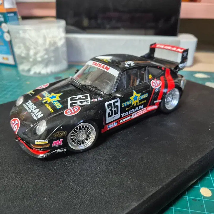 [BUNJANG] Tamiya 1/24 Porsche 911 GT2 Display Model / 타미야 1/24 911 GT2 완성작