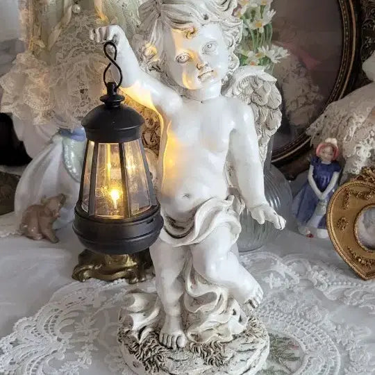 [BUNJANG] Angel Statue Lantern / 천사 조각상 등불