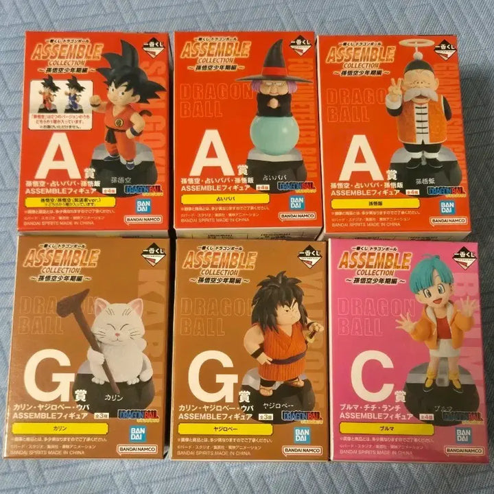 [BUNJANG] Dragon Ball Assemble Collection Figure 6-Piece Bundle Set / 드래곤볼 어셈블 컬렉션 피규어 6종일괄