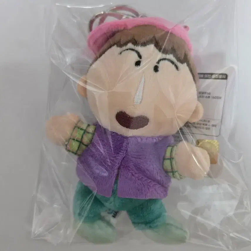 [BUNJANG] Painter Hat Maenggu Keyring Doll / [새상품] 화가 모자 맹구 키링 인형