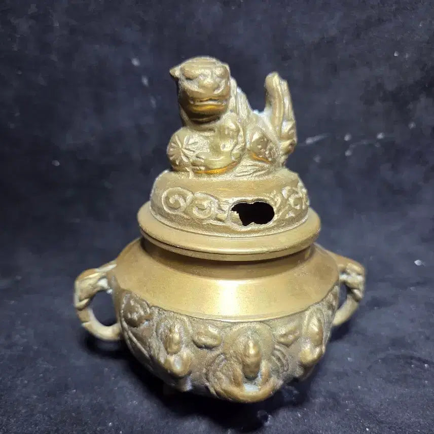 [BUNJANG] Bronze Haechi Incense Burner / 동  해태  향로    (무료배송)