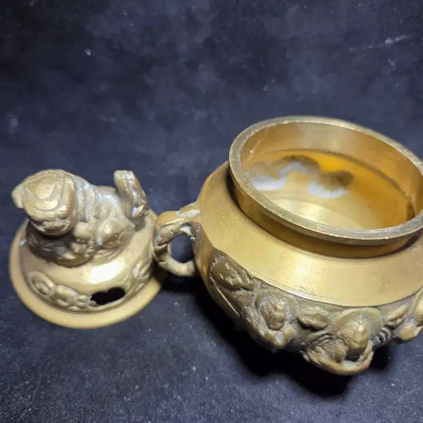 [BUNJANG] Bronze Haechi Incense Burner / 동  해태  향로    (무료배송)