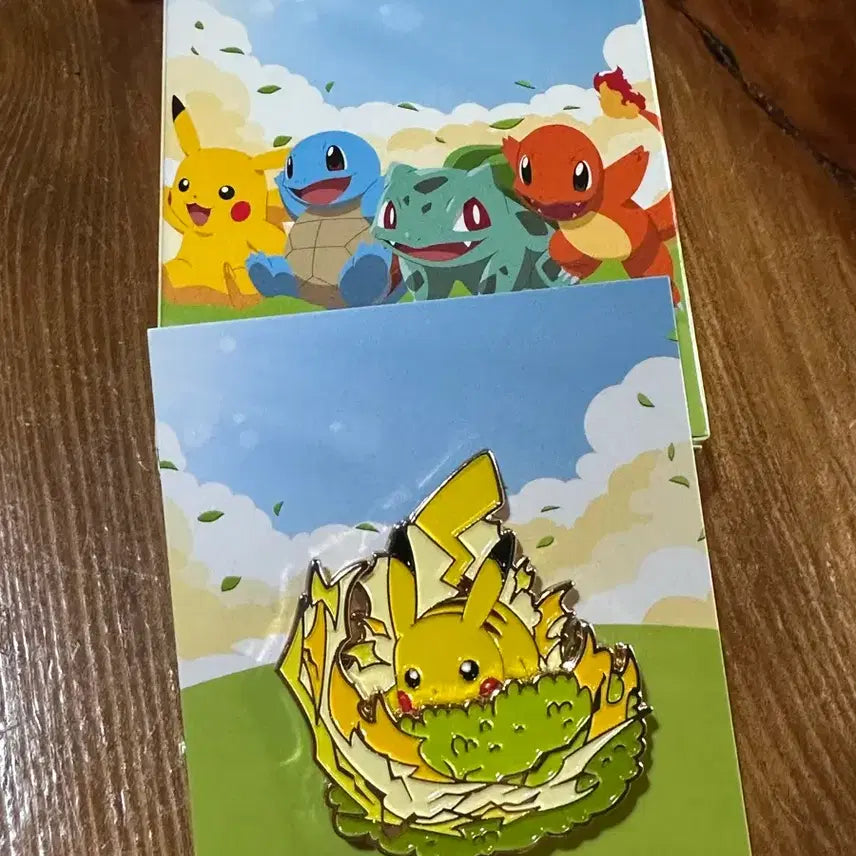 [BUNJANG] Isaac Toast x Pokemon Pikachu Badge / 이삭토스트 포켓몬 뱃지 피카츄