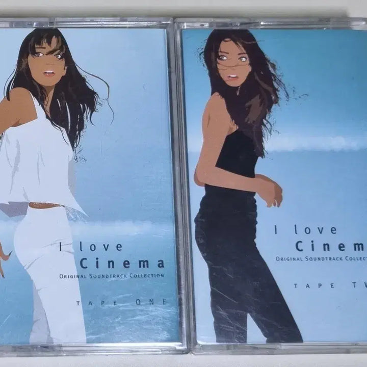 [BUNJANG] I Love Cinema Vol. 1 &amp; 2 (Unsealed Cassette Tape Set) / 아이 러브 시네마 1,2 (개봉 카세트테이프)