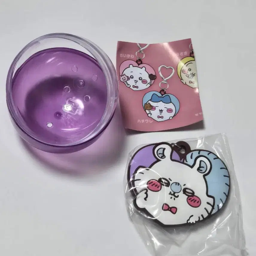 [BUNJANG] Momonga Heart Rubber Charm / [미개봉]먼작귀 치이카와 하트 러버 고무 키링 모몽가