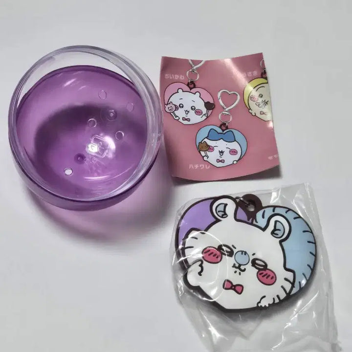 [BUNJANG] Momonga Heart Rubber Charm / [미개봉]먼작귀 치이카와 하트 러버 고무 키링 모몽가