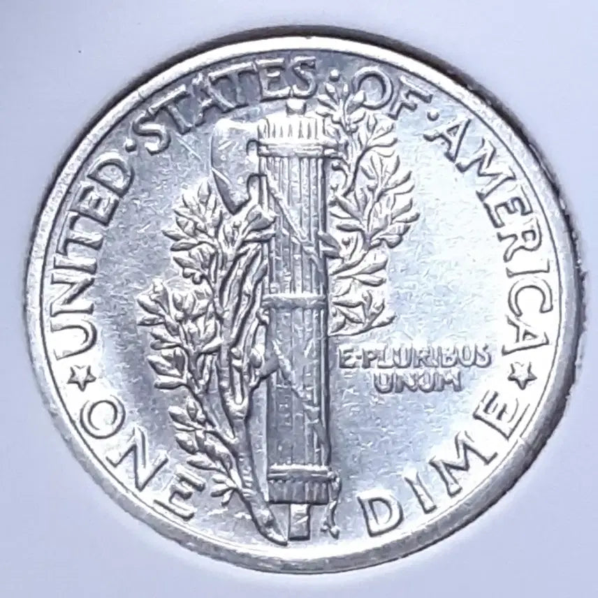 [BUNJANG] 1941 Mercury Dime Silver Coin / [은화] 미국 준미사용 1941년 머큐리다임.외국주화 주화 화폐 동전