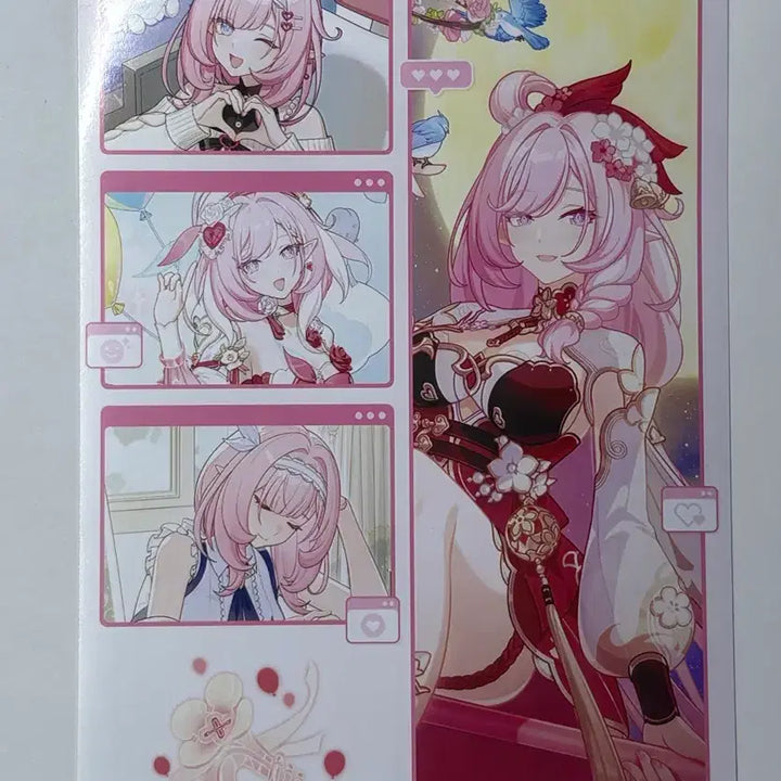 [BUNJANG] Daiso x Honkai Impact 3rd Elysia Sticker / 다이소 콜라보 붕괴3rd 엘리시아 스티커 판매