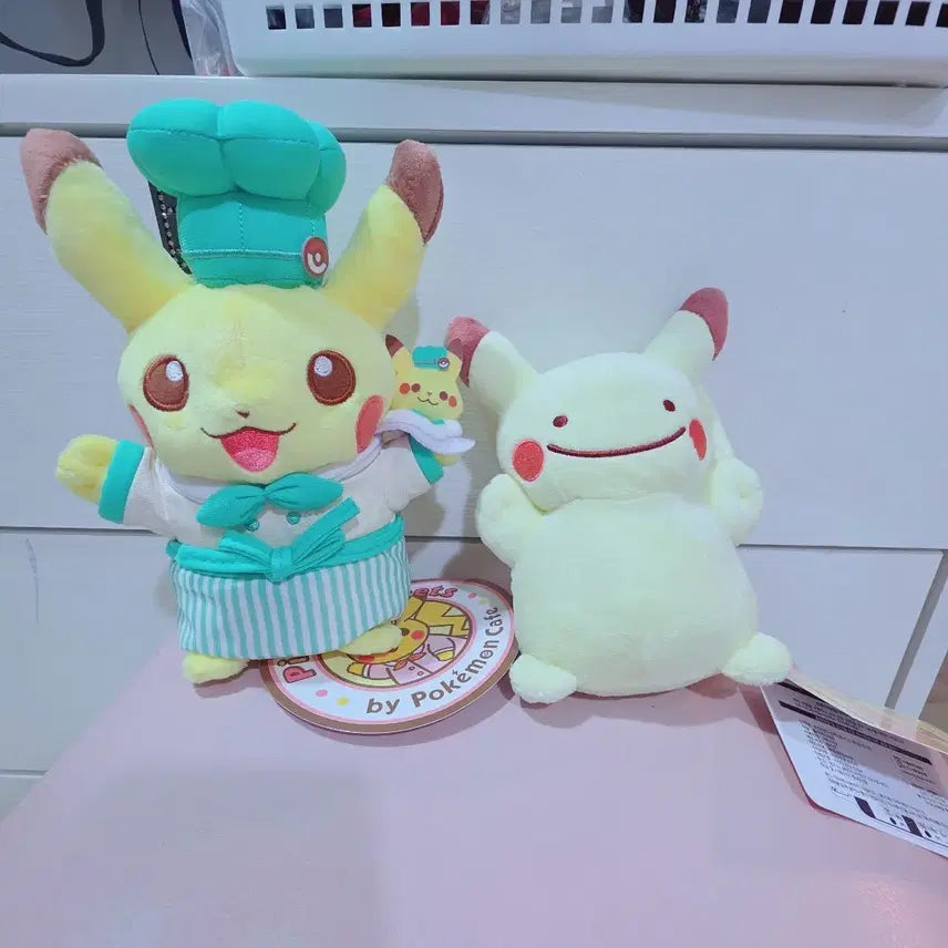 [BUNJANG] Pokemon Cafe Limited Patissier Pikachu Plush / 일본 포켓몬카페 한정 파티쉐 피카츄