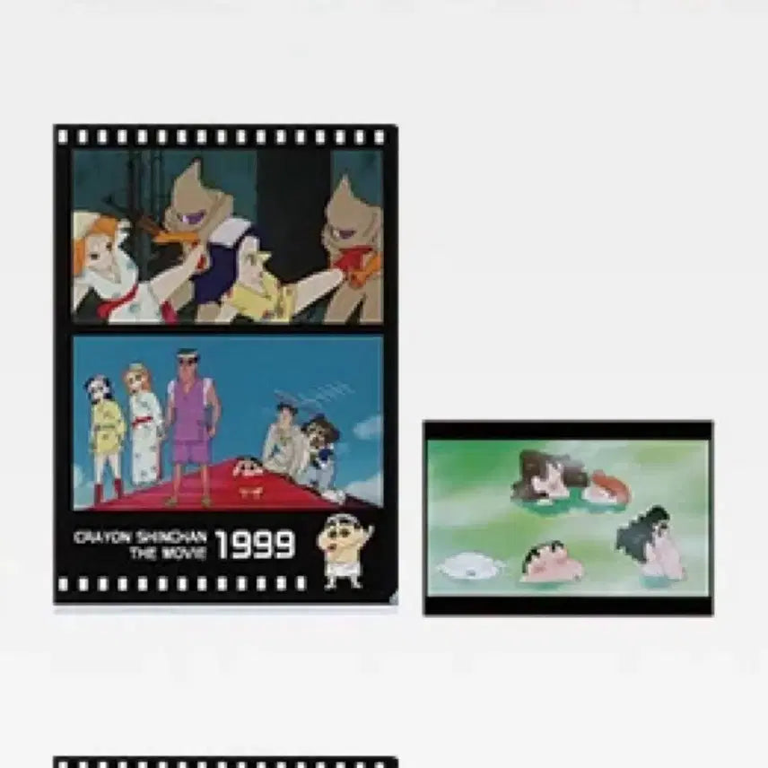 [BUNJANG] Crayon Shin-chan Movie Vol. 2 Prize H Clear File &amp; Postcard Set (Sealed) / 현물)제일복권 짱구 극장판 vol.2 H상 클리어파일,엽서 미개봉