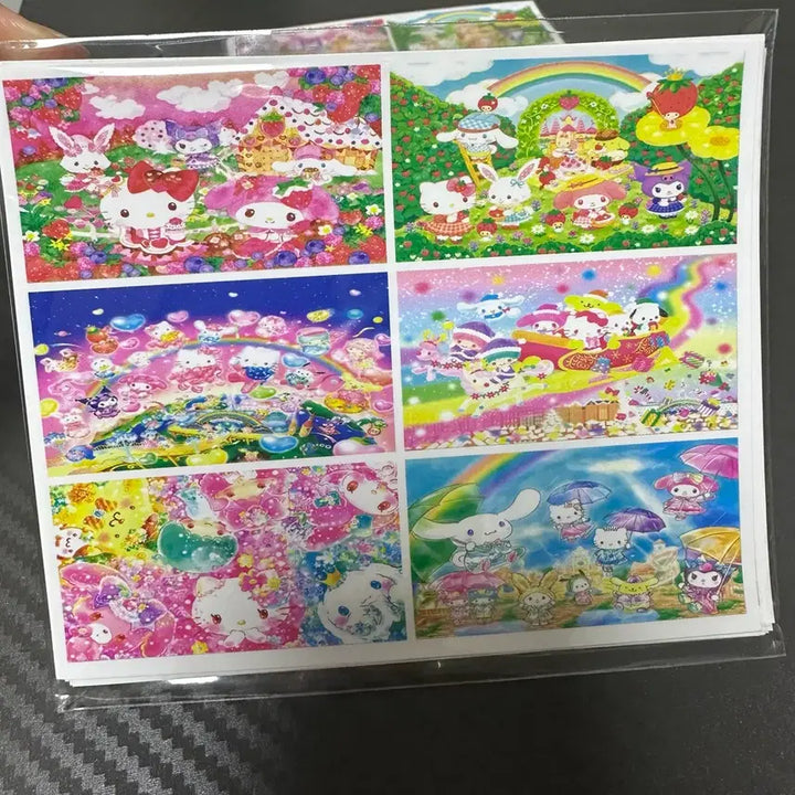 [BUNJANG] Sanrio Deco Sticker Bundle Set (20 Sheets) / 산리오 다꾸 스티커