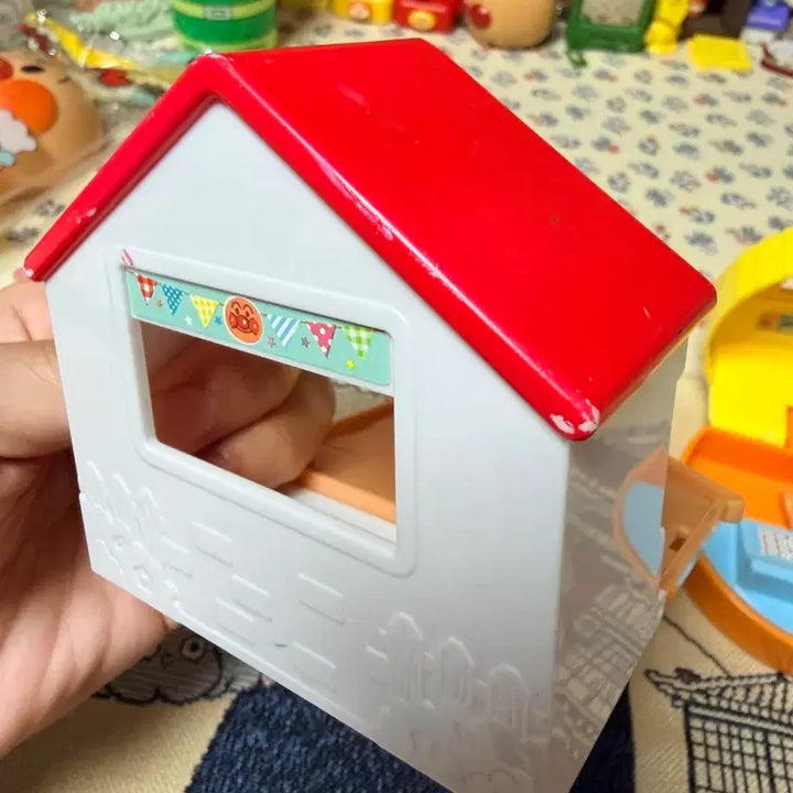[BUNJANG] Anpanman Donuts Shop Mini Block Set / 호빵맨 집 , 도너츠샵 블록