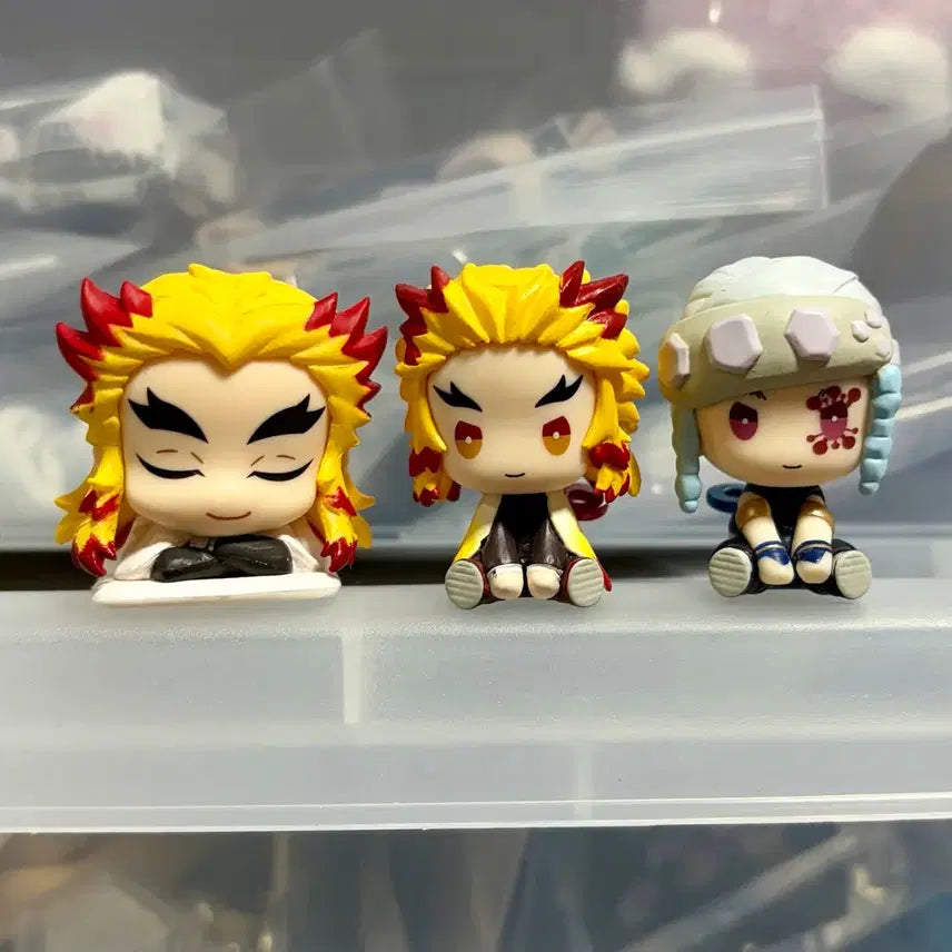 [BUNJANG] Demon Slayer Rengoku Uzui Onemutan Bundle Set / 귀멸의 칼날 귀칼 렌고쿠 우즈이 페탓토 오네무탄 일괄