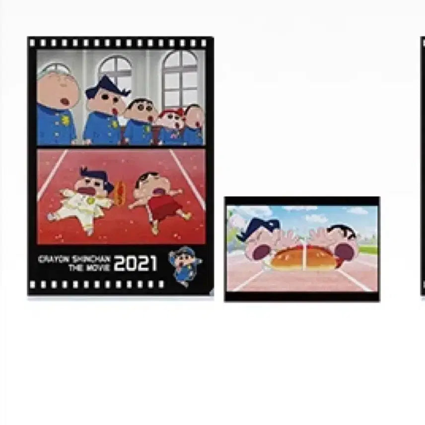 [BUNJANG] Crayon Shin-chan Movie Vol. 2 Prize I Clear File &amp; Postcard Set (Sealed) / 현물)제일복권 짱구 극장판 vol.2 I상 클리어파일,엽서 미개봉