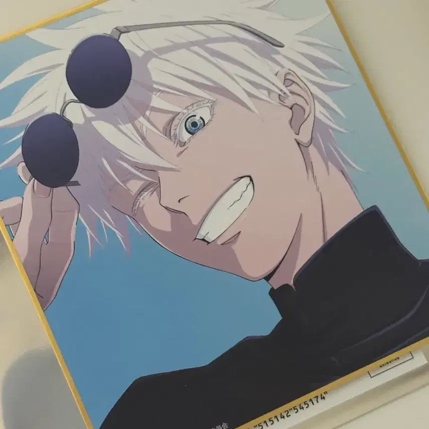 [BUNJANG] Jujutsu Kaisen Satoru Gojo Shikishi Exhibition "Shibuya Incident" / 주술회전 고죠 사토루 색지 전시회 회옥옥절