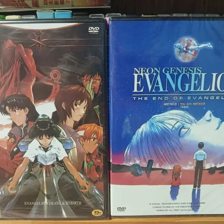 [BUNJANG] Evangelion Theatrical Edition DVD (Sealed) / 에반게리온dvd. 극장판 미개봉