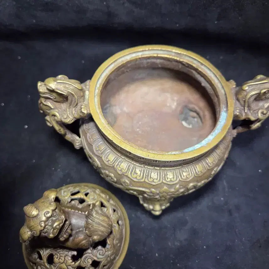 [BUNJANG] Copper Haetae Incense Burner / 동 해태 향로  (무료배송)무게감 있습니다