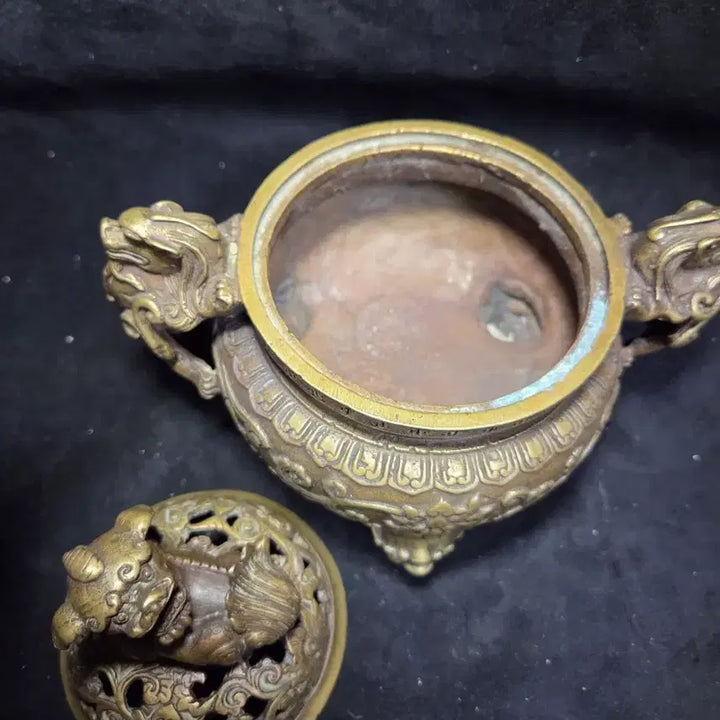 [BUNJANG] Copper Haetae Incense Burner / 동 해태 향로  (무료배송)무게감 있습니다