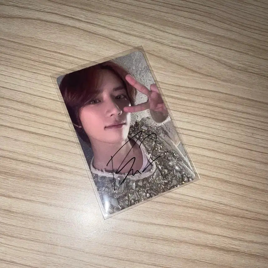 [BUNJANG] TXT Beomgyu Signed Photocard / 투바투 범규 싸인 포카