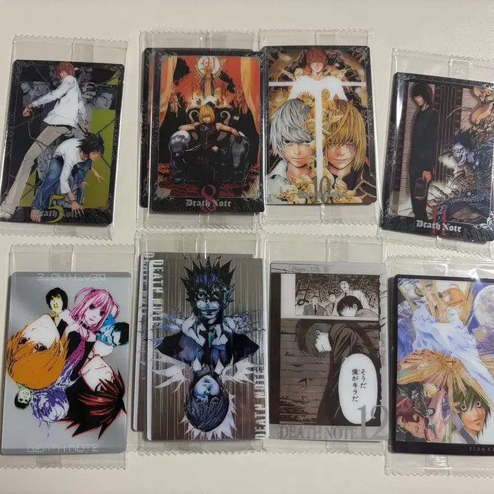 [BUNJANG] Death Note Wafer Card Bundle Set / 데스노트 웨하스 10장 일괄