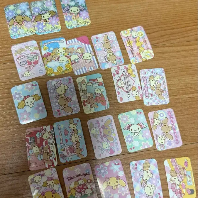 [BUNJANG] Cinnamoangels Cinnamoroll Classic Kitty Classic Sanrio Seal Stickers / 시나모엔젤스 시나모롤 고전키티 고전산리오 씰 스티커