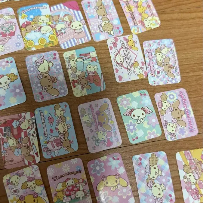 [BUNJANG] Cinnamoangels Cinnamoroll Classic Kitty Classic Sanrio Seal Stickers / 시나모엔젤스 시나모롤 고전키티 고전산리오 씰 스티커
