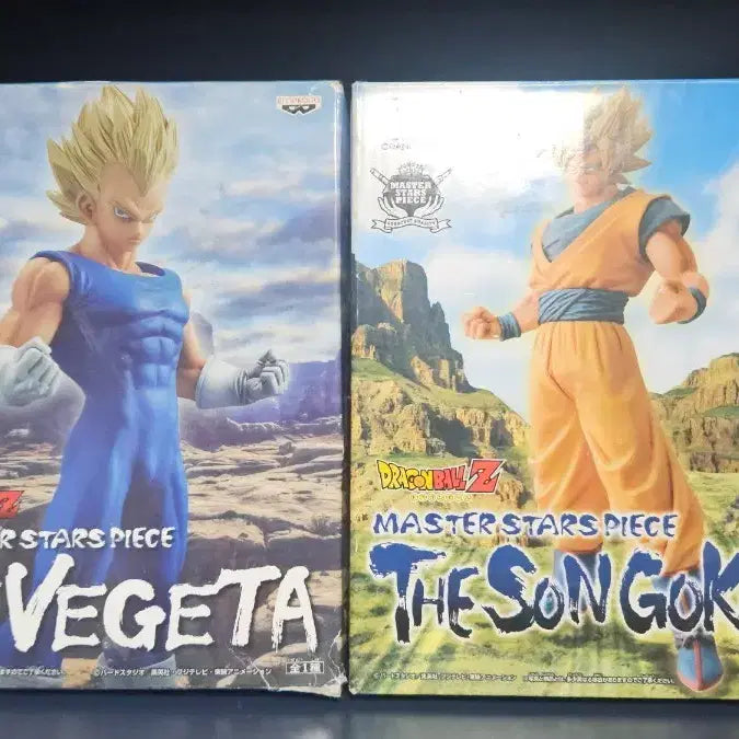[BUNJANG] Dragon Ball Z Master Stars Piece Vegeta &amp; Goku Figures / 드래곤볼Z 마스터스타즈피스 베지터 손오공 피규어