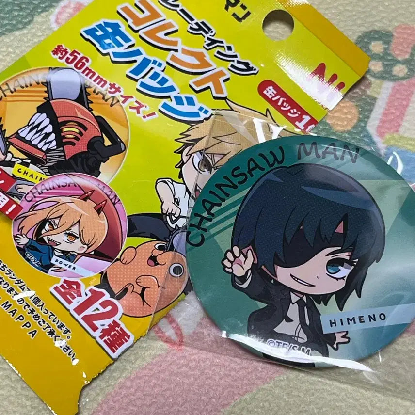 [BUNJANG] Chainsaw Man Trading Can Badge Himeno / 체인소맨 트레이딩 캔 배지 히메노 뱃지 랜덤