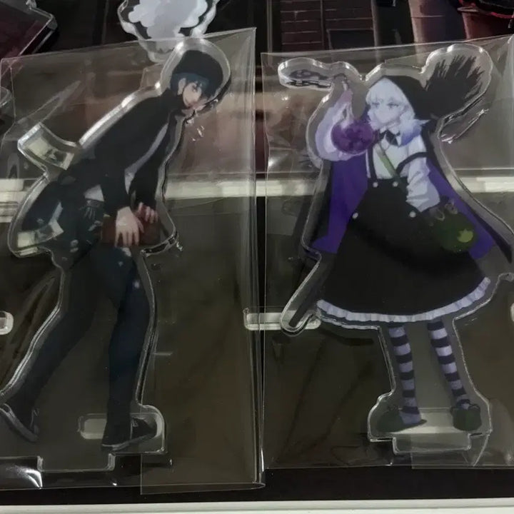 [BUNJANG] Mafia Team Acrylic Stand (Witch + Thief + Diorama) / 택포3.9) 마피아42 마피아팀 아크릴 스탠드 (마녀+도둑+디오라마)