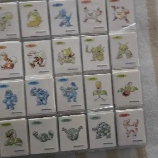 [BUNJANG] Pokemon 30th Anniversary Artwork Sticker / 포켓몬 띠부씰 30주년 아트웍 띠부씰