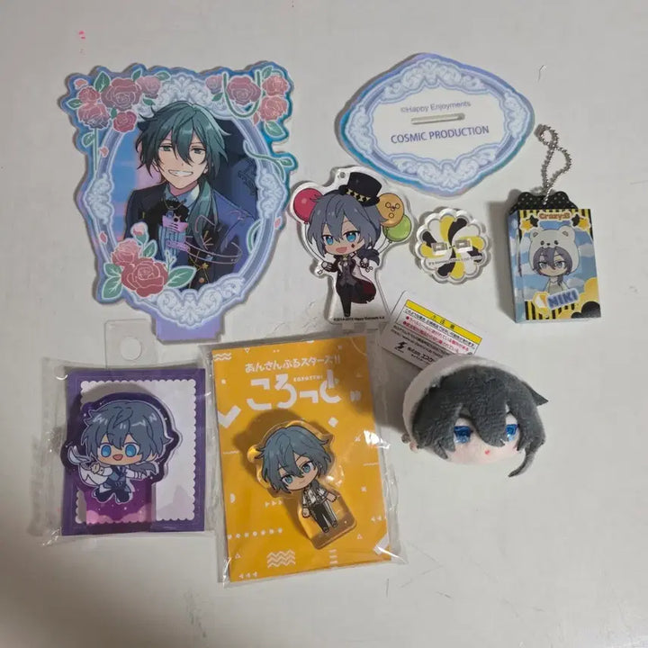 [BUNJANG] Ensemble Stars Shiina Nikki Acrylic Manju Bundle Set / 6.18일까지 할인)앙스타 시이나 니키 아크릴 만쥬 등 일괄