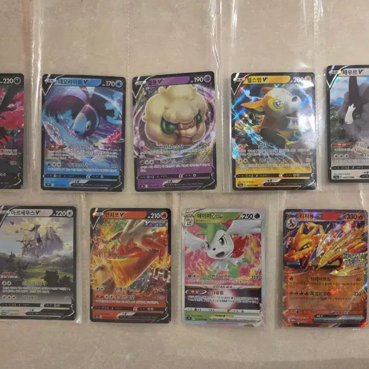 [BUNJANG] Pokemon Card V / VMAX / ex / VSTAR 11-Card Bundle Set / 포켓몬 카드 V / VMAX / ex / VSTAR 11종 일괄 판매