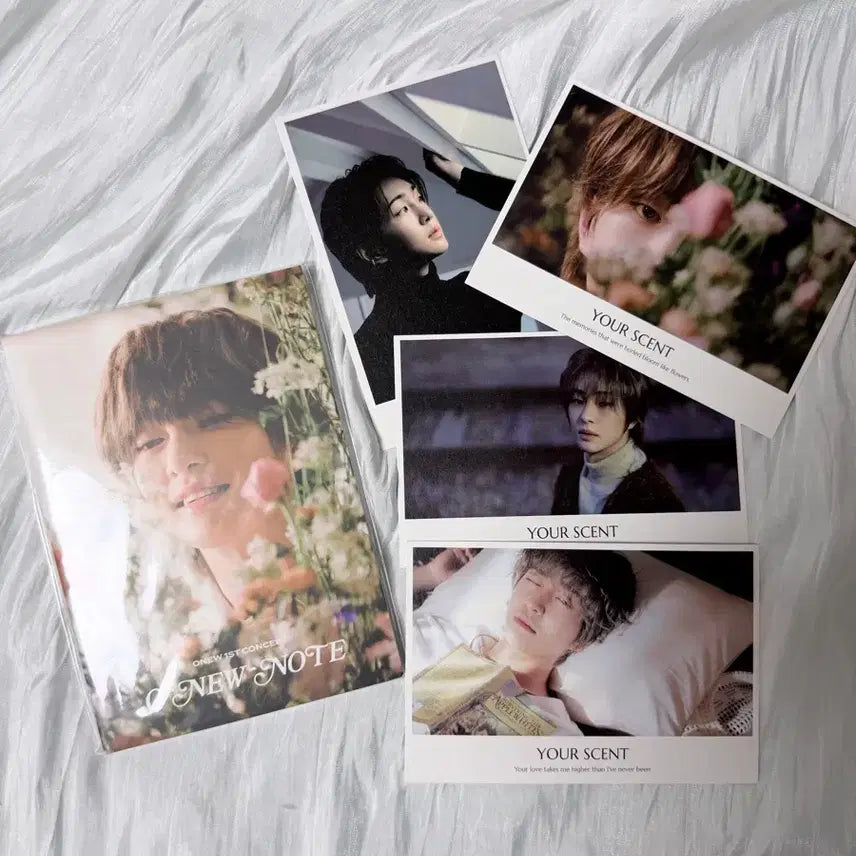 [BUNJANG] SHINee Onew ONENEW NOTE Postcard Set / 샤이니 온유 오뉴노트 포스트카드 세트