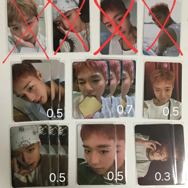 [BUNJANG] Park Jihoon Photocard / 박지훈 포카