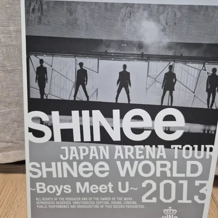[BUNJANG] SHINee Japan Arena Tour "Boys Meet U" Blu-ray / 샤이니 일본 아레나 투어  블루레이 ~Boys Meet U