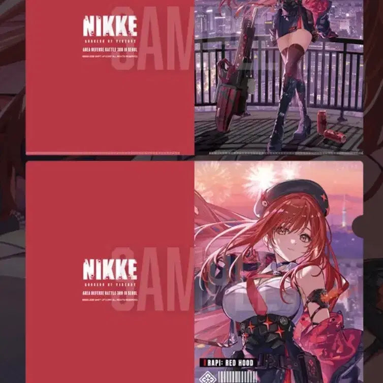 [BUNJANG] Nier: Automata A2 Defense Battle Seoul Clear File Set / 니케 에리어 방어전 서울 라피 클리어 파일 세트