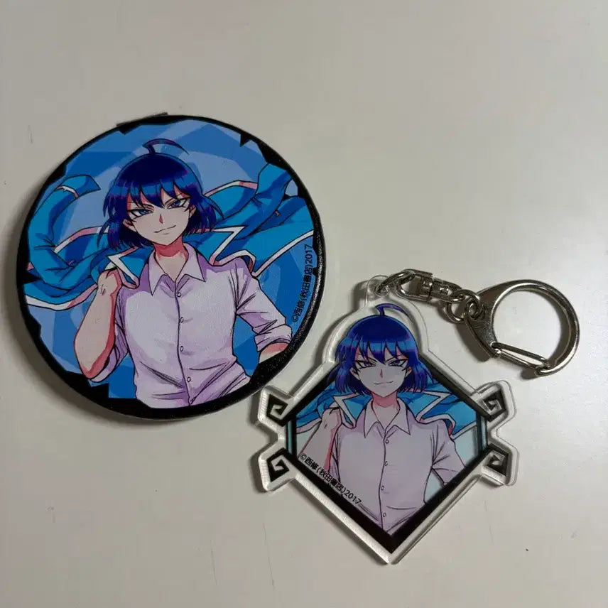 [BUNJANG] Iruma-kun Mairimashita! Iruma-kun Acrylic Stand, Keyring, and Round Goods Bundle / (급처 악입문 이루마 굿즈
