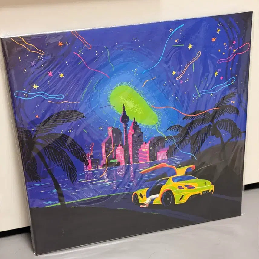 [BUNJANG] The Quiett Glow Forever Splatter Vinyl LP / 더콰이엇 glow forever 스플래터반(검정반 X)