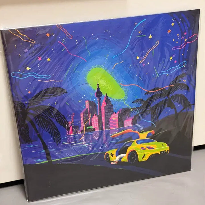 [BUNJANG] The Quiett Glow Forever Splatter Vinyl LP / 더콰이엇 glow forever 스플래터반(검정반 X)