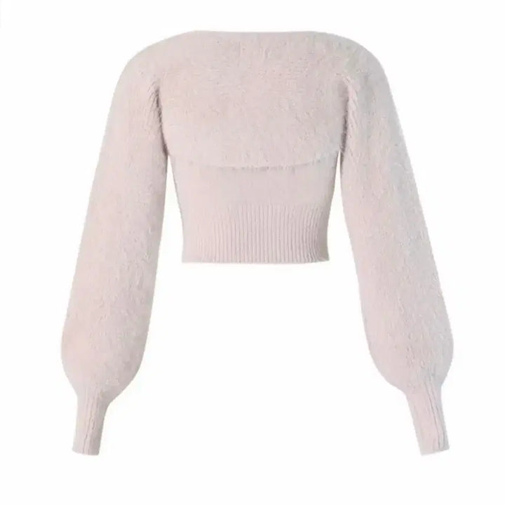 [BUNJANG] Not Your Rose Soft Epis Bolero Set - Jang Wonyoung Wear / 낫유어로즈 소프트 에피 볼레로 세트 장원영 착용