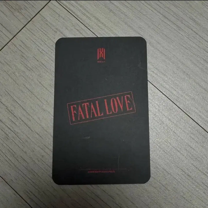 [BUNJANG] Monsta X Fatal Love SUBK Hyungwon Photocard / 몬스타엑스 페이탈럽 FATAL LOVE SUBK 형원 포카 섭케이